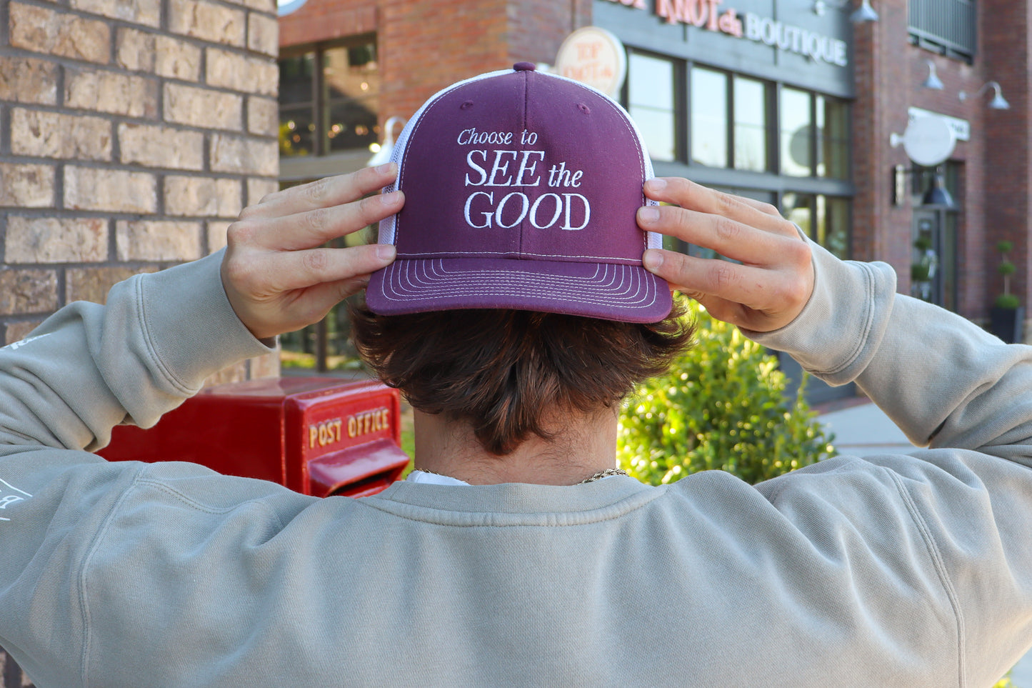 See the Good Baseball Cap