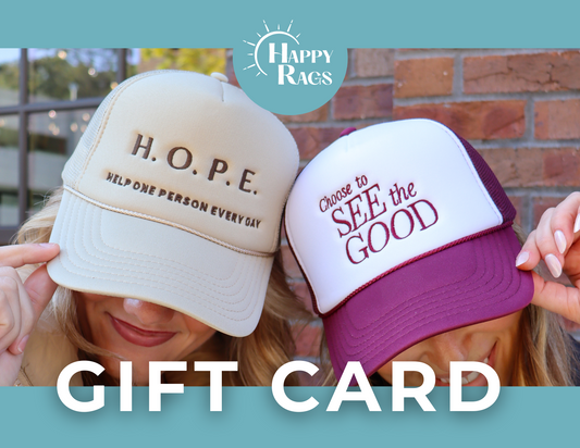 Happy Rags Gift Card